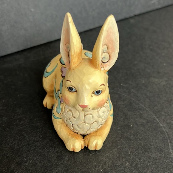 Jim Shore Decorative Bunny Figurine - Picture 3 of 11
